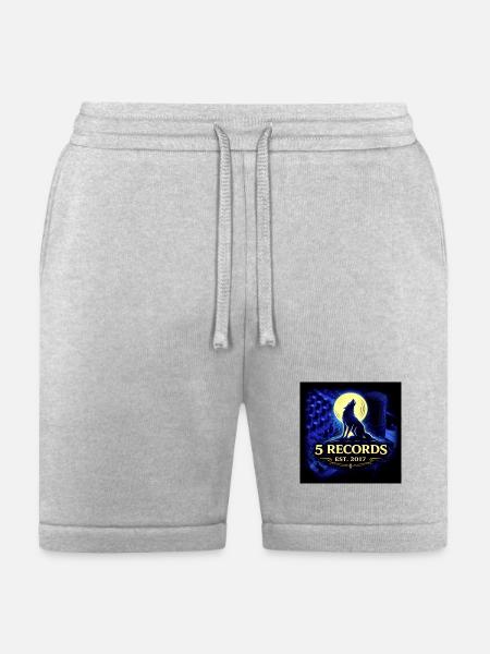 Moon Wolf Records 2017 - Bella + Canvas Unisex Short - heather gray