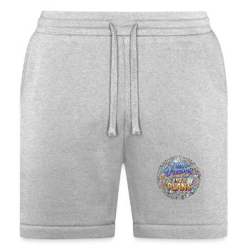 Turn Dreams Into Plans - Bella + Canvas Unisex Short - heather gray - Front