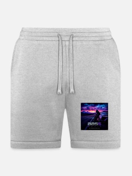 Neon Highway Jam with Chimp - Bella + Canvas Unisex Short - heather gray
