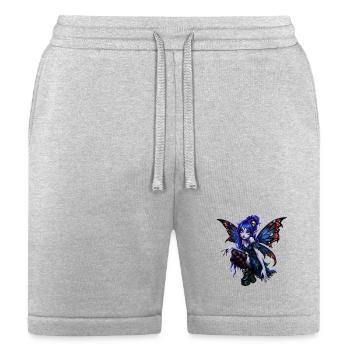 Gorgeous gothic fairy - Bella + Canvas Unisex Short - heather gray - Front