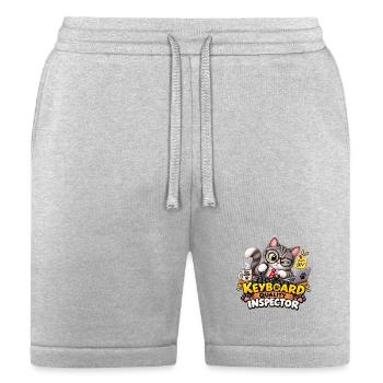 Keyboard Quality Inspector - Bella + Canvas Unisex Short - heather gray - Front