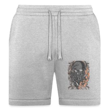 Ghostface Phone Call - Bella + Canvas Unisex Short - heather gray - Front