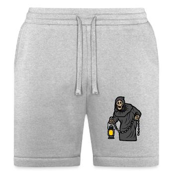 Ghostface memes ghostface phone call - Bella + Canvas Unisex Short - heather gray - Front