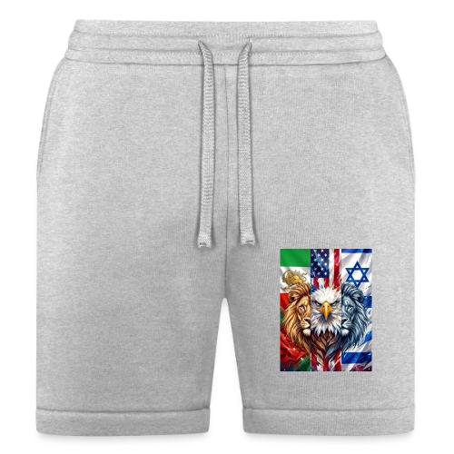 IRAN USA ISRAEL - Bella + Canvas Unisex Short