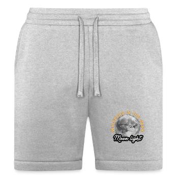 Whispers in the Dark Moonlight T-Shirt | Mystical  - Bella + Canvas Unisex Short - heather gray - Front