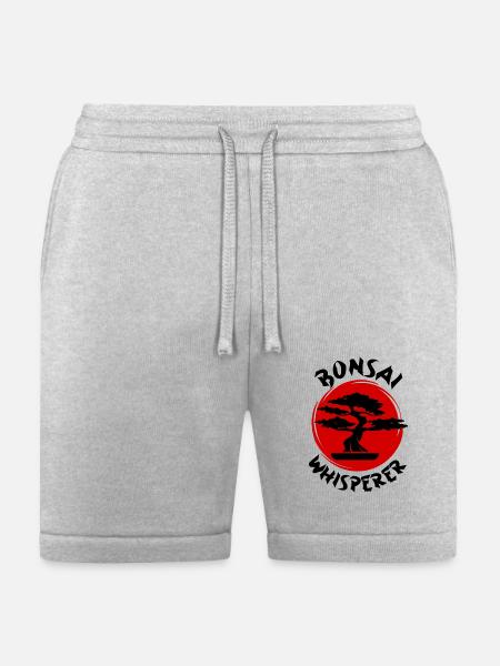 Bonsai Whisperer - Bella + Canvas Unisex Short - heather gray