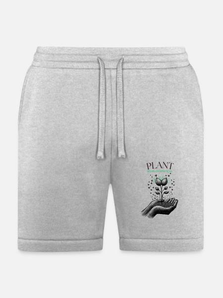 Plant Seeds of Kindness - Bella + Canvas Unisex Short - heather gray