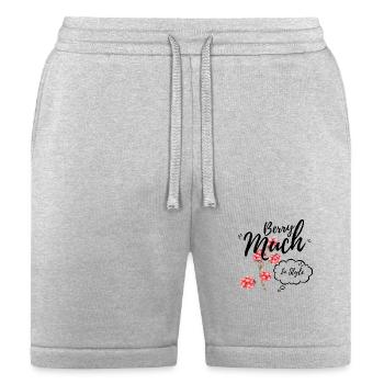 Berry Much In Style Raspberry - Bella + Canvas Unisex Short - heather gray - Front