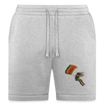 Rainbow Parasail Adventure - Bella + Canvas Unisex Short - heather gray - Front