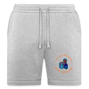 PRECIOUS GIFT FROM GOD - Bella + Canvas Unisex Short - heather gray - Front