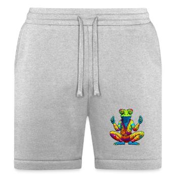 Chameleon Yoga - Bella + Canvas Unisex Short - heather gray - Front