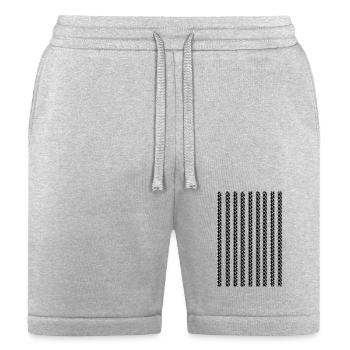 Chain designing so beautiful new fashion - Bella + Canvas Unisex Short - heather gray - Front
