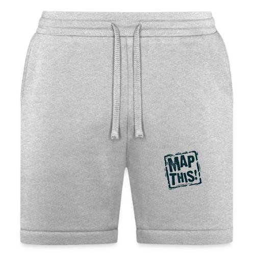 MapThis! Black Stamp Logo - Bella + Canvas Unisex Short