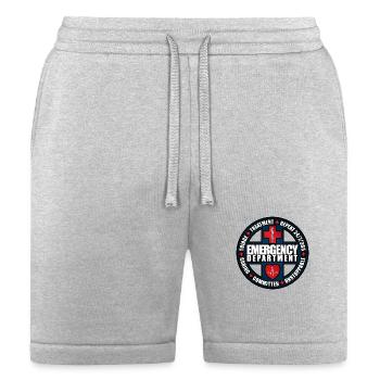 Emergency Department Unstoppable - Bella + Canvas Unisex Short - heather gray - Front