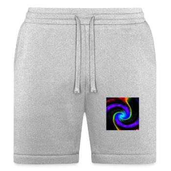100 Solar System - Bella + Canvas Unisex Short - heather gray - Front