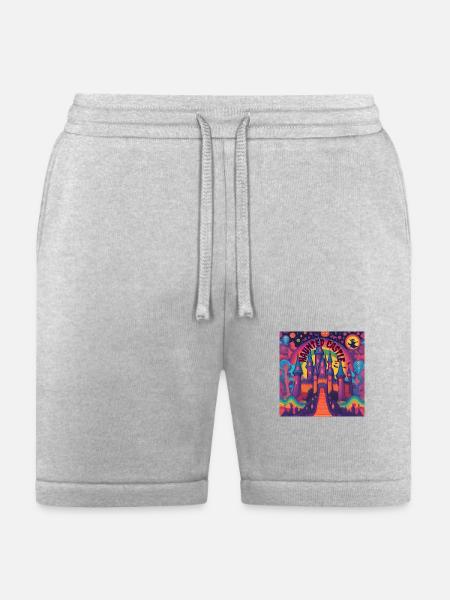 Haunted castle - Bella + Canvas Unisex Short - heather gray