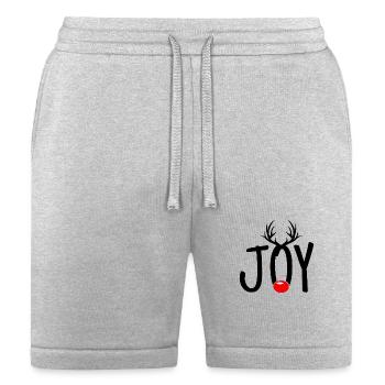 Christmas Joy - Bella + Canvas Unisex Short - heather gray - Front