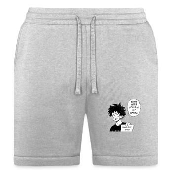 Image of lil - Bella + Canvas Unisex Short - heather gray - Front
