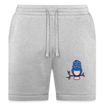 Berry In The Tree - Bella + Canvas Unisex Short - heather gray - Front