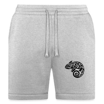 Pretty Little Chameleon Tattoo - Bella + Canvas Unisex Short - heather gray - Front