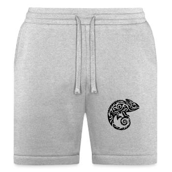 Pangolin Disguise Chameleon Tattoo - Bella + Canvas Unisex Short - heather gray - Front