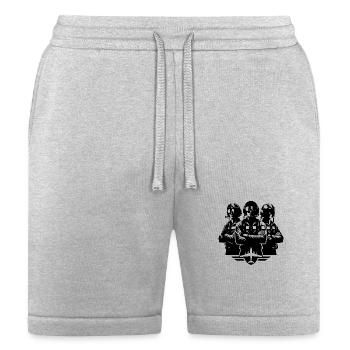 Proud Pilots In Their Flying Suits - Bella + Canvas Unisex Short - heather gray - Front