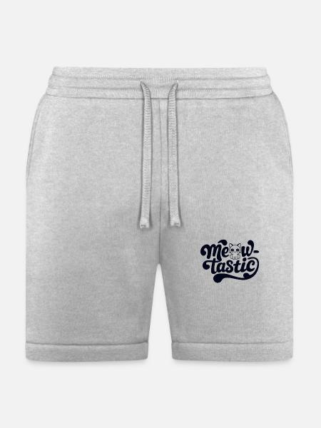 Cat Meow-Tastic Fantastic - Bella + Canvas Unisex Short - heather gray