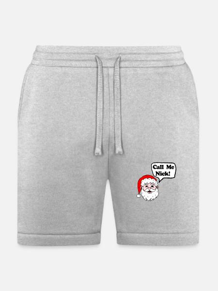 Call Me Nick - Bella + Canvas Unisex Short - heather gray