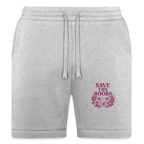 Save the boobs floral - Bella + Canvas Unisex Short