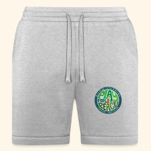 PLAY FOR PEACE GREEN - Bella + Canvas Unisex Short