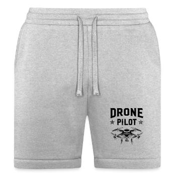 Drone Pilot - Bella + Canvas Unisex Short - heather gray - Front