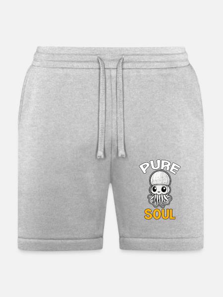 PURE SOUL TSHIRT SHIRT - Bella + Canvas Unisex Short - heather gray