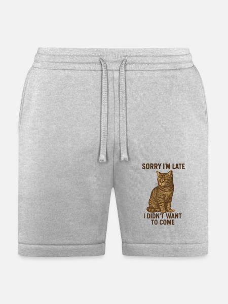 Sorry Cat - Bella + Canvas Unisex Short - heather gray