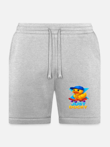 Just Ducky X22 - Bella + Canvas Unisex Short - heather gray