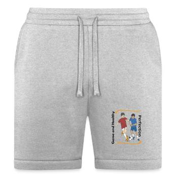Game and Health Perfection  - Bella + Canvas Unisex Short - heather gray - Front