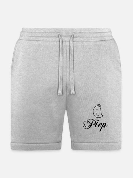 Sparrow With Crown “Piep” - Bella + Canvas Unisex Short - heather gray
