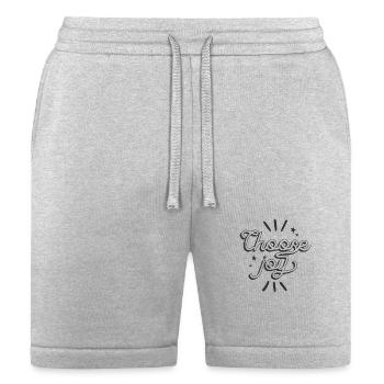 Choose joy - Bella + Canvas Unisex Short - heather gray - Front