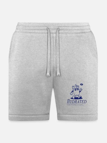 Stay Hydrated - Drink Your Water - Bella + Canvas Unisex Short - heather gray