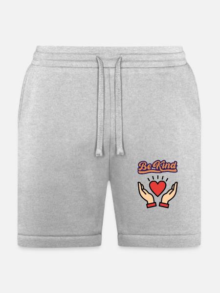 BEKIND - Bella + Canvas Unisex Short - heather gray