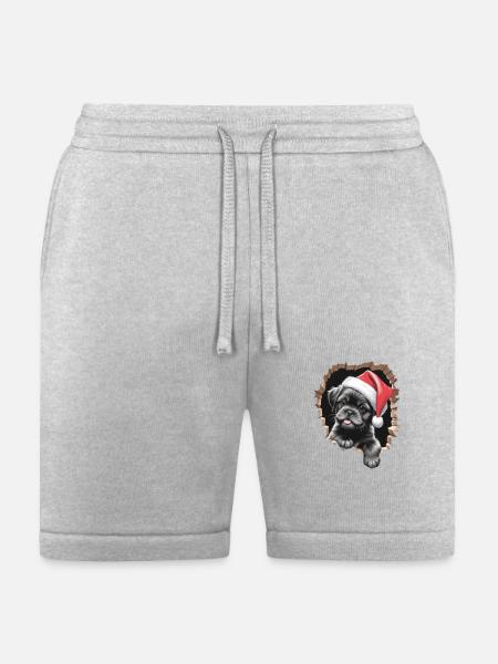 Shih Tzu Dog - Bella + Canvas Unisex Short - heather gray