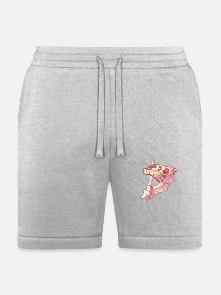 The Pizza Hurts - Bella + Canvas Unisex Short - heather gray