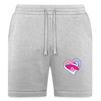 Vivian TTYD Trans - Bella + Canvas Unisex Short - heather gray - Front