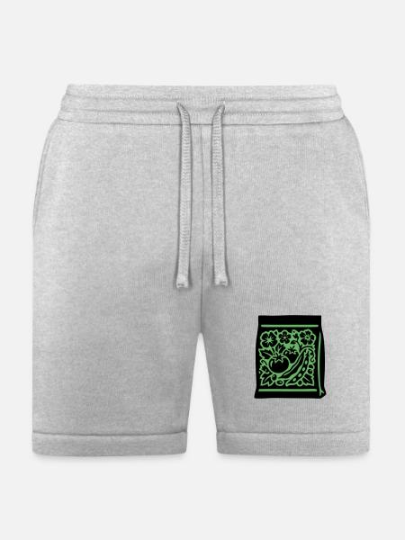 Seed Packet Tomatoes Veggies - Bella + Canvas Unisex Short - heather gray