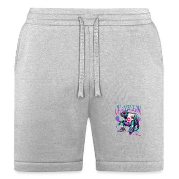 Urban Chameleon Design - Bella + Canvas Unisex Short - heather gray - Front
