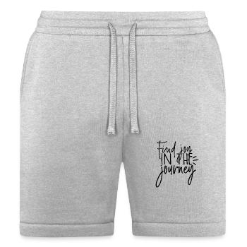 Find Joy In The Journey - Bella + Canvas Unisex Short - heather gray - Front