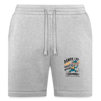 dance like nobody s watching - Bella + Canvas Unisex Short - heather gray - Front