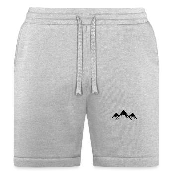 Mountain Mountains - Bella + Canvas Unisex Short - heather gray - Front