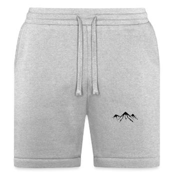 Mountain Mountains Mountain Peaks Peaks - Bella + Canvas Unisex Short - heather gray - Front