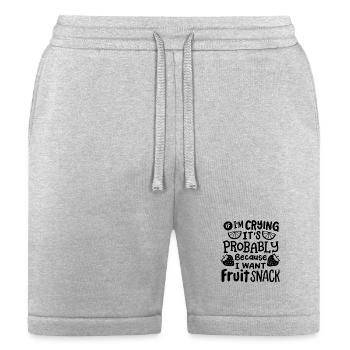 Fruit Snacks - Bella + Canvas Unisex Short - heather gray - Front