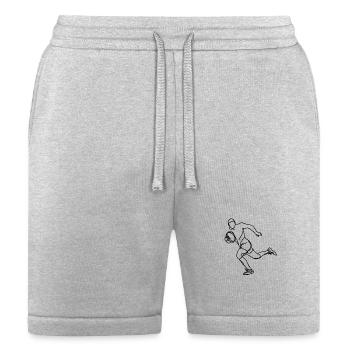 Rugby Player - Bella + Canvas Unisex Short - heather gray - Front